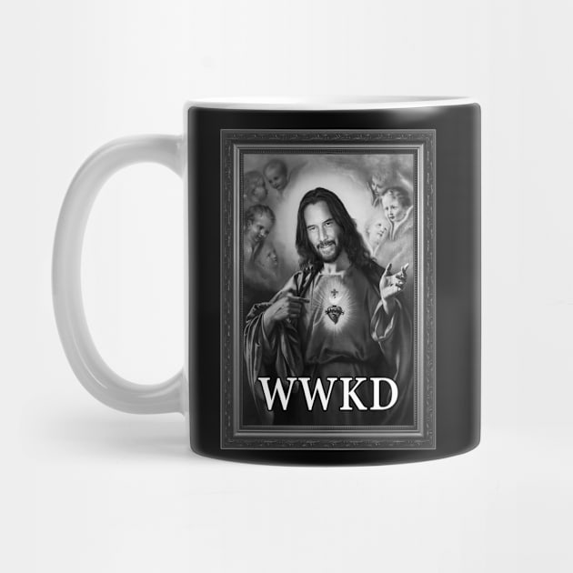 What Would Keanu Do by Pop Art Saints